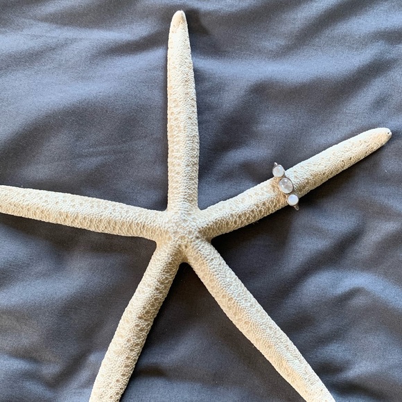 Sterling silver and moonstone ring - Picture 12 of 13